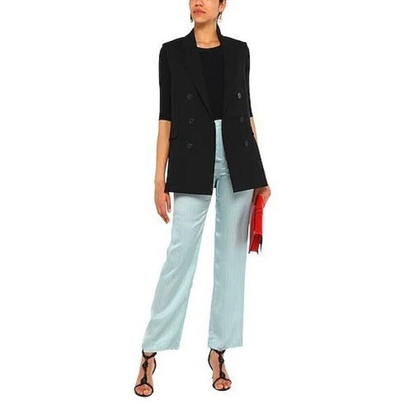 NWT Emporio Armani straight leg trouser size 40/ US small/2 - Picture 1 of 12